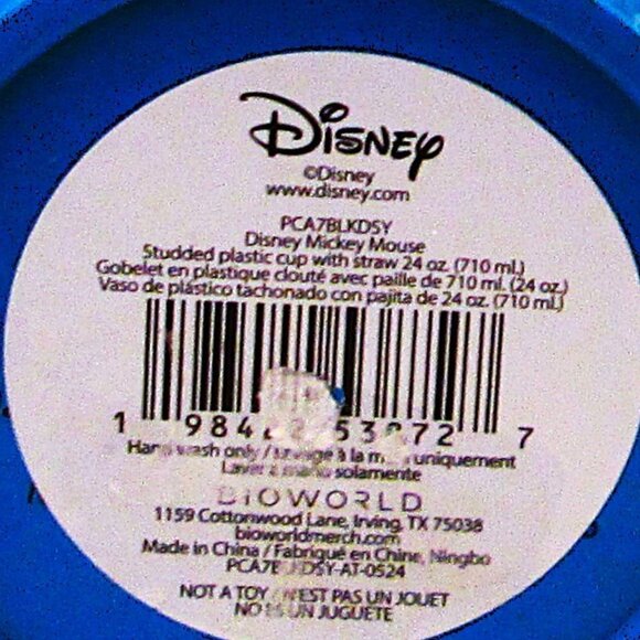 BRAND NEW colorful studded carnival Disney Mickey Mouse.Travel T - Picture 10 of 12